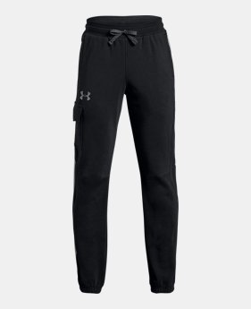 Boys' UA Microthread Terry Joggers 3 Colors $45