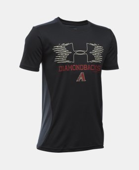Boys' Arizona Diamondbacks UA Tech™ Blocked T-Shirt 1 Color $26.99