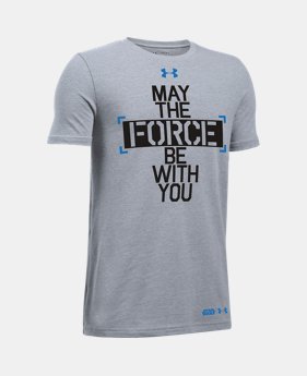 Boys' UA Star Wars Force Be With You T-Shirt 2 Colors $29.99