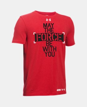 Boys' UA Star Wars Force Be With You T-Shirt $24.99