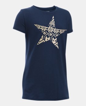 Girls' UA Star T-Shirt 1 Color $11.24