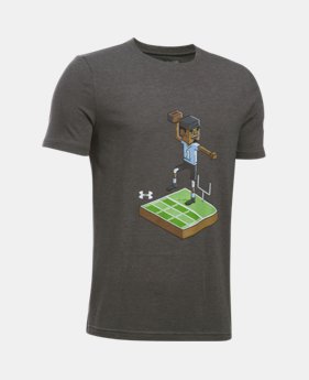 Boys' UA 8-Bit Cam Newton T-Shirt 1 Color $14.24