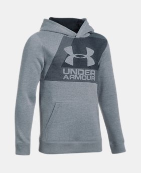 Boys' UA Rival Fleece Hoodie 1 Color $44.99