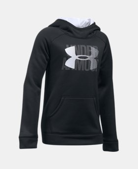 Girls' Armour Fleece® Big Logo Hoodie 1 Color Available $37.49