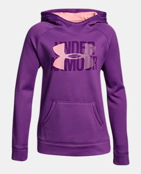 Girls' Armour Fleece® Big Logo Hoodie 9 Colors $26.99 to $33.99