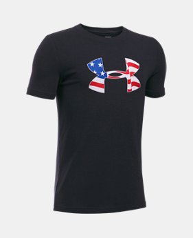 Boys' UA Americana Pride T-Shirt 1 Color $19.99