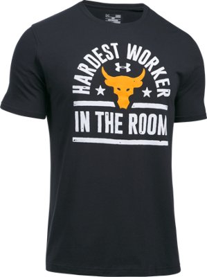 ua project rock t shirt