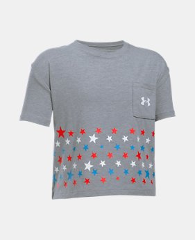 Girls' UA Star Crop T 1 Color $11.24
