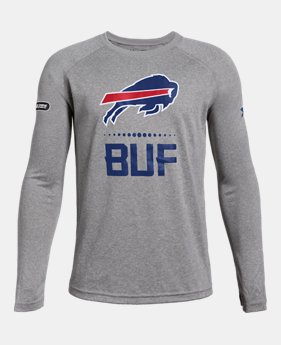 Boys' NFL Combine Authentic UA Tech™ Lockup Long Sleeve T-Shirt 1 Color Available $35