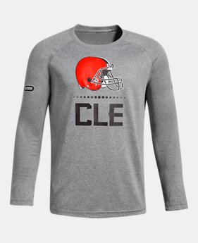 Boys' NFL Combine Authentic UA Tech™ Lockup Long Sleeve T-Shirt 1 Color Available $24.5