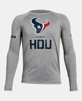 Boys' NFL Combine Authentic UA Tech™ Lockup Long Sleeve T-Shirt 1 Color Available $35