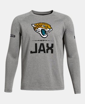 Boys' NFL Combine Authentic UA Tech™ Lockup Long Sleeve T-Shirt 1 Color Available $35