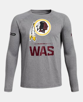 New Arrival Boys' NFL Combine Authentic UA Tech™ Lockup Long Sleeve T-Shirt 27 Colors Available $35