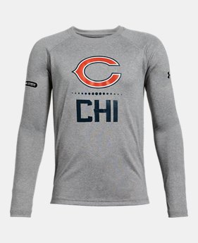 Boys' NFL Combine Authentic UA Tech™ Lockup Long Sleeve T-Shirt 1 Color Available $35