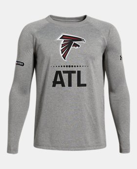 Boys' NFL Combine Authentic UA Tech™ Lockup Long Sleeve T-Shirt 1 Color Available $35