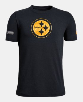 Boys' NFL Combine Authentic Dot Print Short Sleeve Shirt 1 Color Available $28