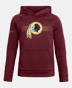 New Arrival Boys' NFL Combine Authentic Dot Print Armour Fleece® Hoodie 1 Color Available $55