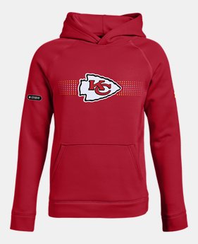 New Arrival Boys' NFL Combine Authentic Dot Print Armour Fleece® Hoodie 1 Color Available $55