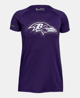 Girls' NFL Combine Authentic Logo Dots UA Tech™ Short Sleeve $28