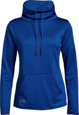 under armour fleece funnel neck