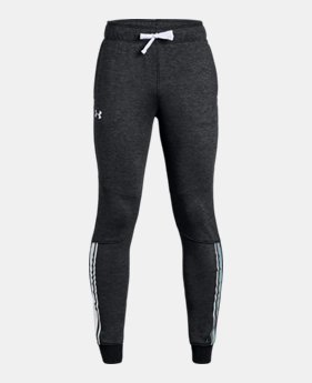New to Outlet Girls' UA Teamwork Terry Joggers 1 Color Available $22.5 to $27