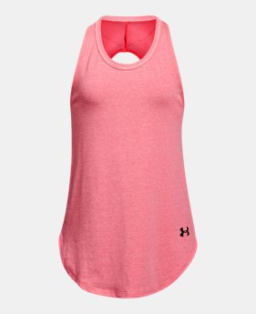 Girls' UA Finale Tank 2 Colors Available $18.75