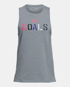 Girls' UA Goals Tank 1 Color $20