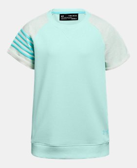 Girls' UA Favorite Terry Crew 1 Color Available $35