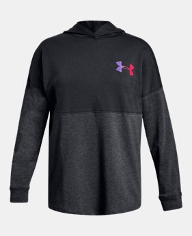 Girls' UA Finale Hoodie 1 Color Available $35