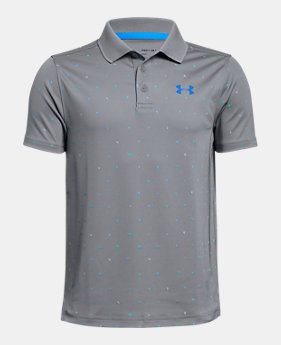 New Arrival Boys' UA Performance Polo Novelty 4 Colors Available $35