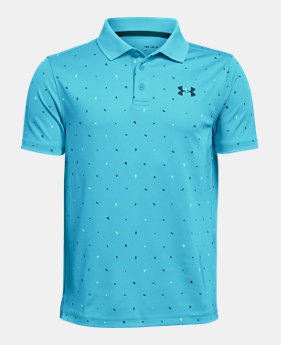 New Arrival Boys' UA Performance Polo Novelty LIMITED TIME: FREE SHIPPING 3 Colors Available $40