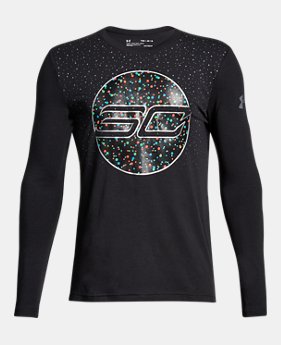 Boys' SC30 Holiday Lights Long Sleeve T-Shirt 1 Color $17.99