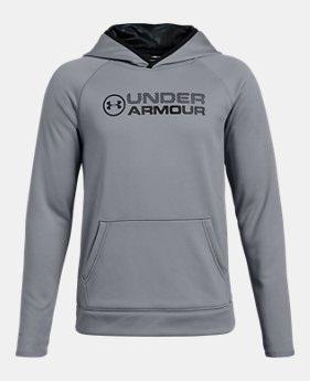 Boys' UA Storm Armour Fleece® Stacked Hoodie 3 Colors Available $44.99