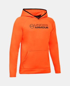 Boys' UA Storm Armour Fleece® Stacked Hoodie 1 Color $44.99
