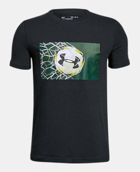 Boys' UA Y Goal T-Shirt 1 Color $20
