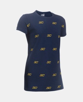 Girls' SC30 Scatter T-Shirt 1 Color Available $14.99