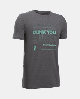 Boys' UA Dunk You T-Shirt 2 Colors $14.99