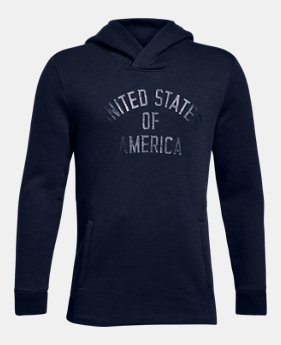 Boys' UA Stars & Stripes Hoodie 1 Color Available $49.99