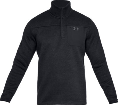 UNDER ARMOUR Athlete Recovery Grey L/S Henley Sleepwear Shirt