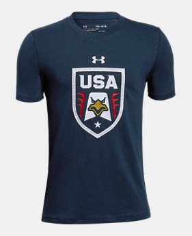 Boys' UA Stars & Stripes Eagle T-Shirt 1 Color $19.99