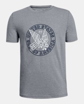 Boys' UA Eagle T-Shirt 2 Colors Available $20