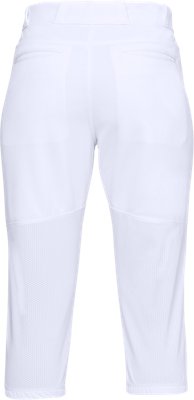 womens white under armour softball pants