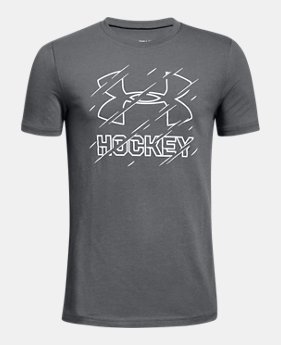 New Arrival Boys' UA Hockey T-Shirt FREE U.S. SHIPPING 1 Color Available $20