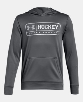 Boys' UA Hockey Hoodie 2 Colors Available $50