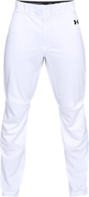 under armour men's white baseball pants