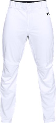 under armour men's white baseball pants