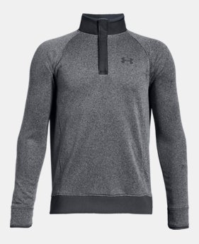 New Arrival Boys' UA Storm SweaterFleece ½ Snap 2 Colors Available $55
