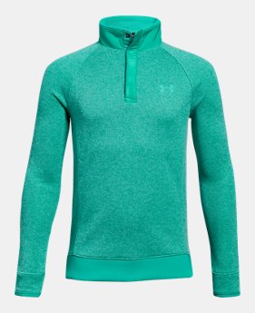 Boys' UA Storm SweaterFleece ½ Snap 1 Color Available $55