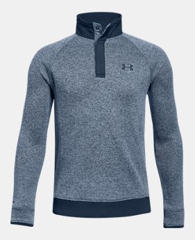 Boys' UA Storm SweaterFleece ½ Snap 3 Colors Available $55