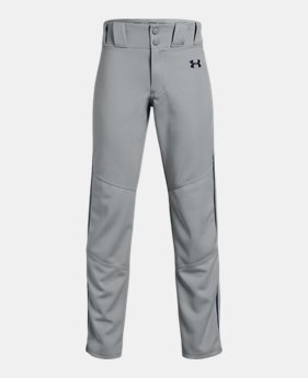 Boys' UA Utility Relaxed Piped Baseball Pants 8 Colors Available $30